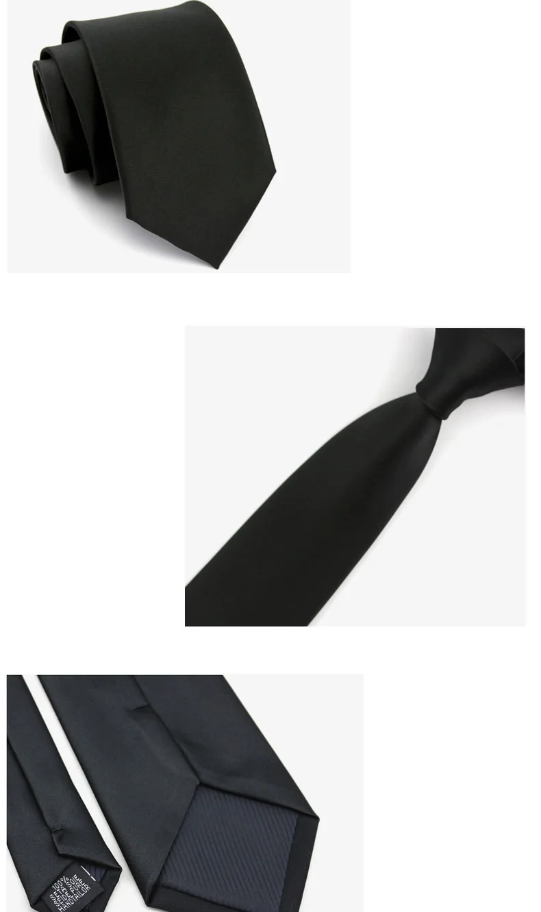 Высокое качество 2019 новые дизайнерские бренды модные деловые повседневные 8 см тонкие галстуки для мужчин галстук сплошной цвет Свадьба с