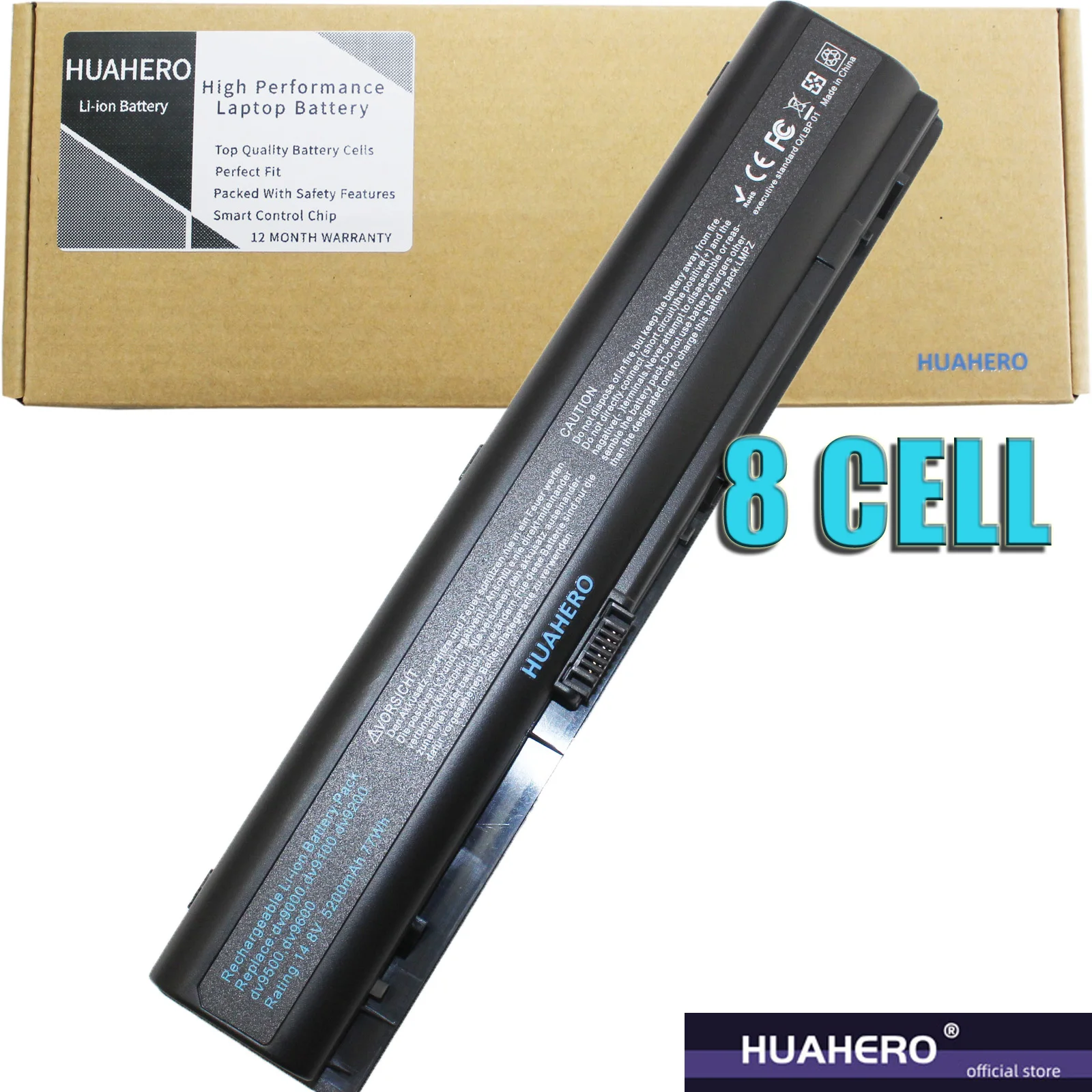 Аккумулятор HUAHERO для HP Pavilion dv9000 dv9100 dv9200 dv9300 dv9400 dv9500 dv9600 dv9700 dv9800 dv9900 HSTNN IB33 IB34 LB33 Q21C |