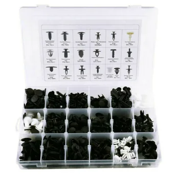 

With Removal Tool Car fastener clip Auto Push Pin Rivet 19 Sizes For Ford/Toyota/Honda