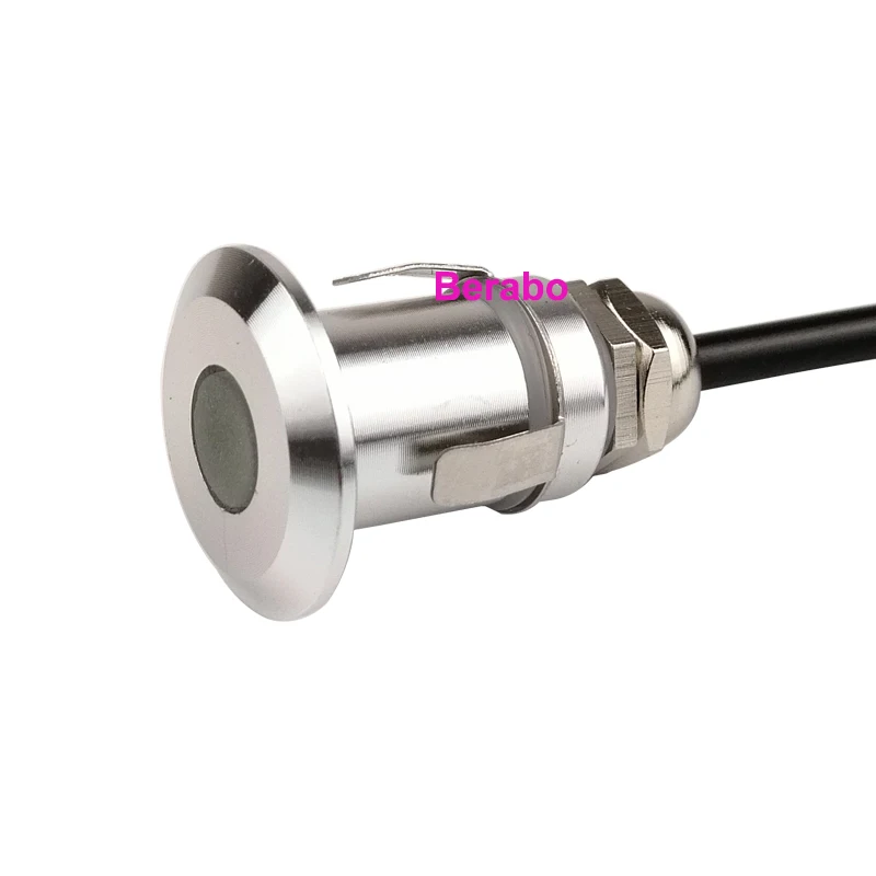 4/10PCS Mini LED IP68 Wasserdichte Edelstahl Pool Licht DC12V 24V Treppe Durchgang Garten Terrasse Strahler unterirdischen Lig – Detail 6