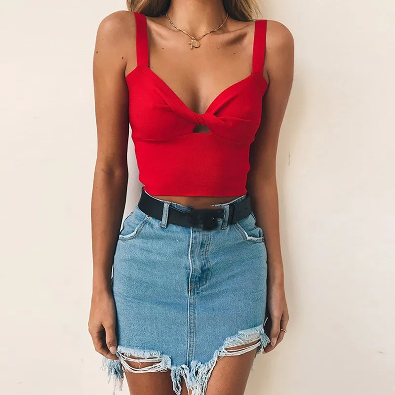 camisole Women Crop Tops Sexy Female Streetwear Camis Women Sleeveless Straps Tank Top Camisole Sports Lingerie Tee Bra Crop Top Bandeau red cami