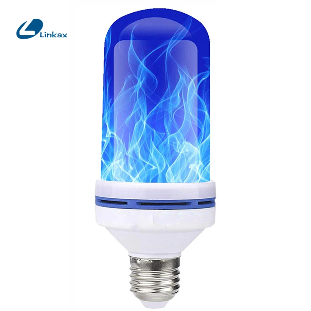 

LED Flame Light Model E27 E26 B22 Flame Bulb 85-265V Effect Fire Bulbs Flickering Emulation Decor LED Lamp for Home Halloween