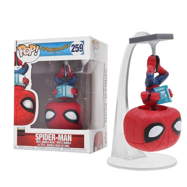 FUNKO POP The Last Spider-Man Venom, Классическая фигурка, ПВХ, фигурка, модель, детские игрушки, подарок на день рождения, Рождество - Цвет: 259with box