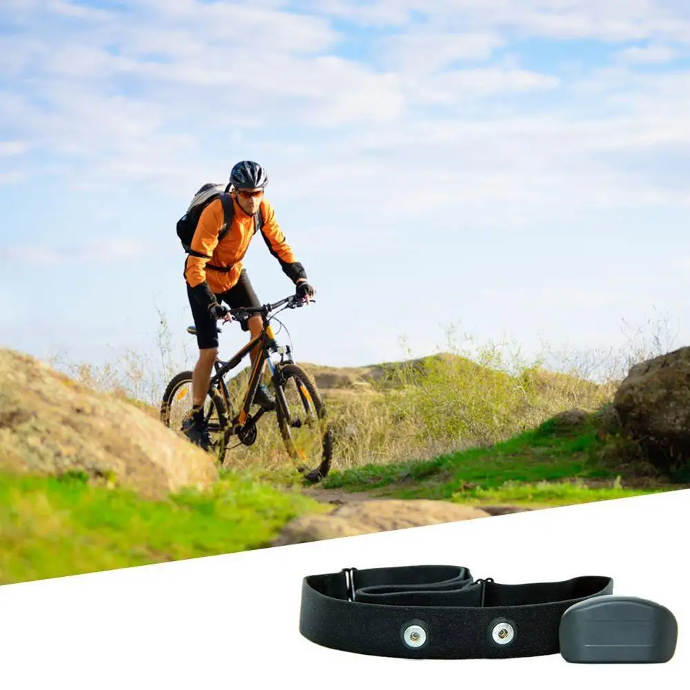 Exercise Heart Rate Chest Strap Heart Rate Monitor Chest Strap Bluetooth 4.0 ANT Fitness Sensor Compatible Belt Outdoor Band