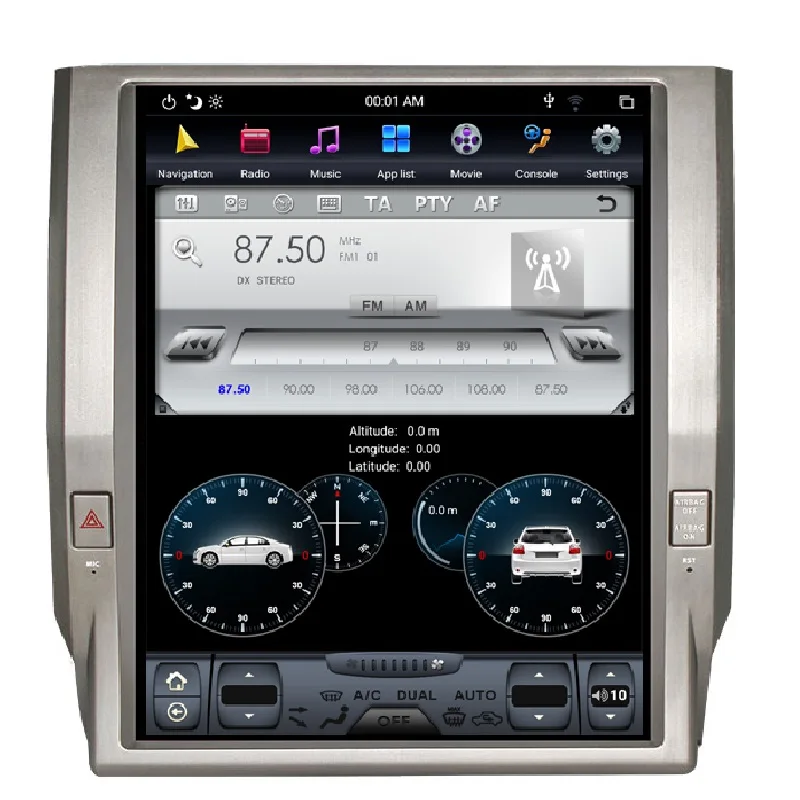 Discount 12.1 Inch Tesla Style Android 8.1 Car GPS Navigation DVD Player for Toyota Tundra 2014 2015 2016 2017 IPS Screen 1080P Headunit 2 Discount 12.1 Inch Tesla Style Android 8.1 Car GPS Navigation DVD Player for Toyota Tundra 2014 2015 2016 2017 IPS Screen 1080P Headunit 2