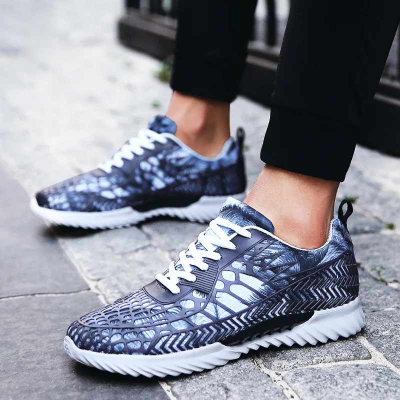 

New Style Couples Breathable Athletic Shoes WOMEN'S Shoes Korean-style Fashion Camouflage Mesh MEN'S Casual Shoes MEN'S SHOES