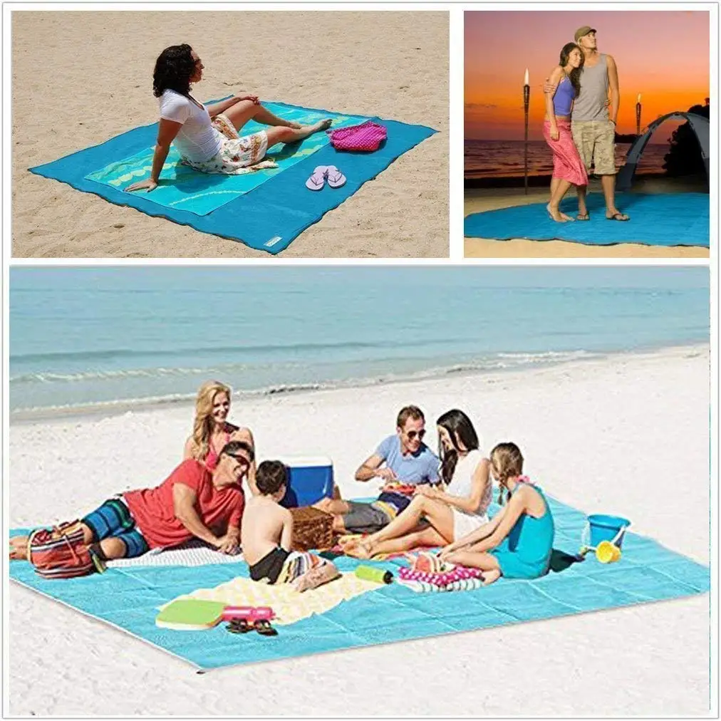 Beach Mat Magic Sand Beach Towels Blanket Portable Anti Sand Towel Towel Travel Summer Mat Dropshipping Large Beachtowel Floor Mat