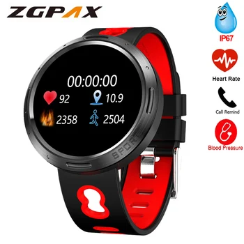 

IP67 Waterproof M58 Smart Watch Heart Rate Tracker Fitness tracker Sleep Tracker Blood Pressure Touch Color LCD Smartwatch