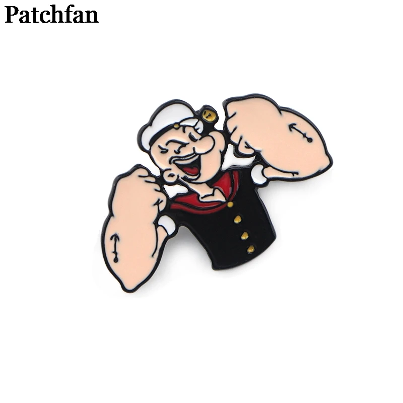 Patchfan мультфильм Броши с персонажами Мужчины Женщины Прайд цинк эмаль шпильки медаль для рубашки рюкзак одежда сумка Украшение значок A2266