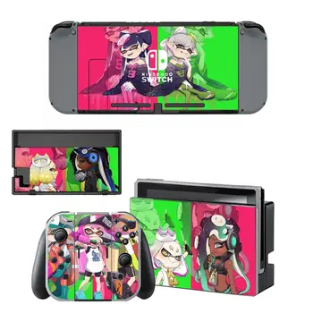 

Game Splatoon 2 Skin Sticker vinyl for NintendoSwitch stickers skins for Nintend Switch NS Console and Joy-Con Controllers