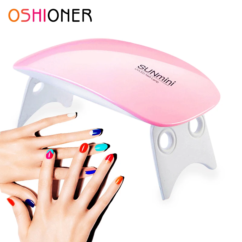 mini lampara uv led portatil para secar unas cable usb uso domestico minilampara para secar unas gel uv de manicura herramientas de manicura 6w
