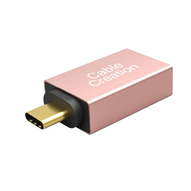 

USB Type C Adapter, USB C Male to USB 3.0 A Female Adapter,Support OTG Function, Compatible MacBook/Pro, ChromeBook Pixel,