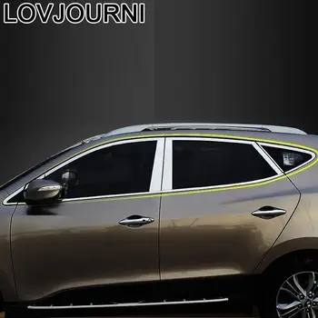 

Window Body Exterior Modified Automovil Decorative Automobile Decoration Covers Trim Sticker Strip Parts 18 19 FOR Hyundai IX35