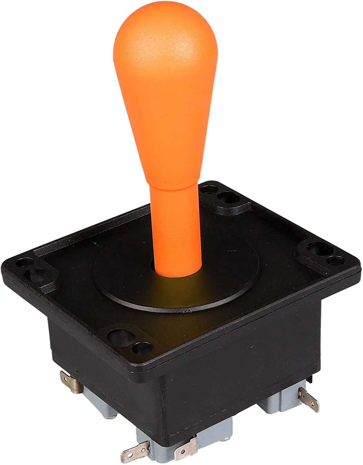 EG STARTS American Style Arcade Competition 2Pin Bat Joystick Switchable From 8 Ways Elliptical Handle,  Precision 8-Way 187" 