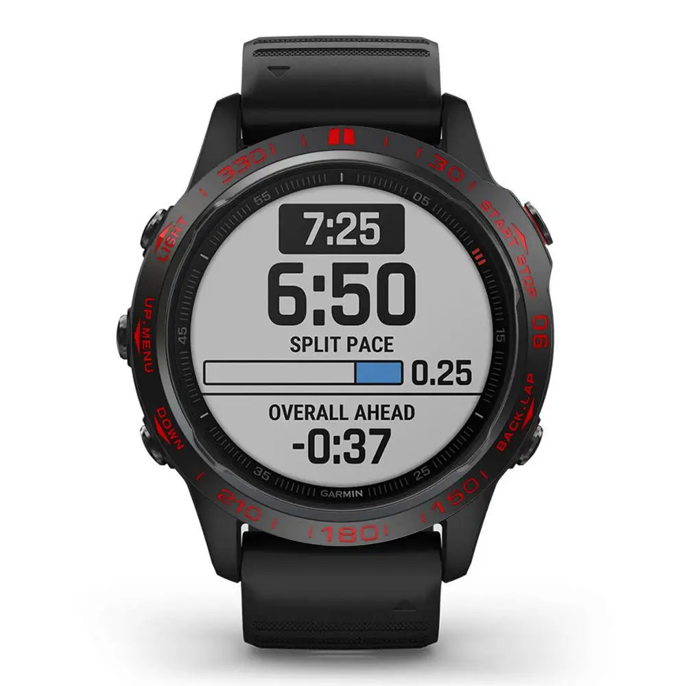 Кольцо с защитой от царапин для Garmin Fenix 6/Fenix 6 Pro/Fenix 6 сапфировое кольцо с циферблатом Стильный чехол металлический чехол