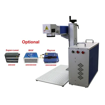

20w 30w 50w separated fiber laser nameplate Marking machine stainless steel Fiber laser metal laser engraver engraving machine