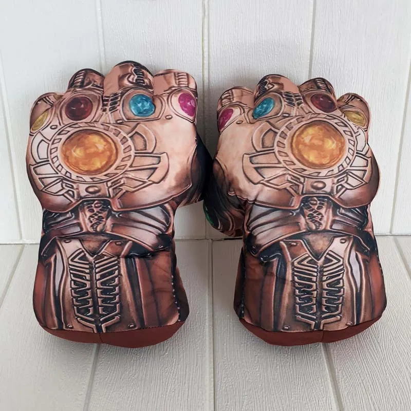 Горячая Распродажа союз Мстителей 3 mieba бесконечные перчатки Marvel Креативный боксер вокруг cos Реквизит плюшевые игрушки