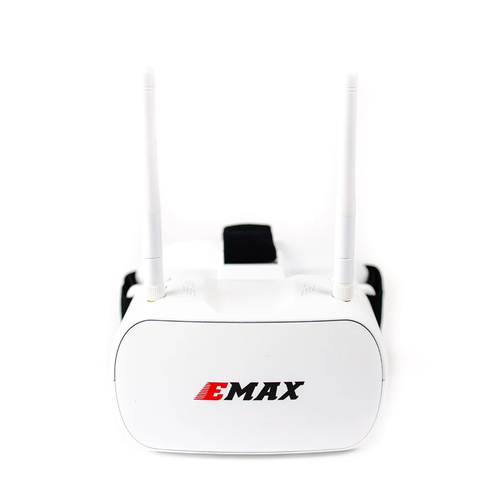 Emax Tinyhawk 5,8G 48CH разнообразие FPV очки 4,3 дюймов 480*320 видео гарнитура двойные антенны 4,2 в 1800 мАч батарея для радиоуправляемого дрона