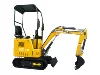 Chineses Mini Excavator 1ton micro Small Digger with Rubber Track for garden construction ► Photo 2/6