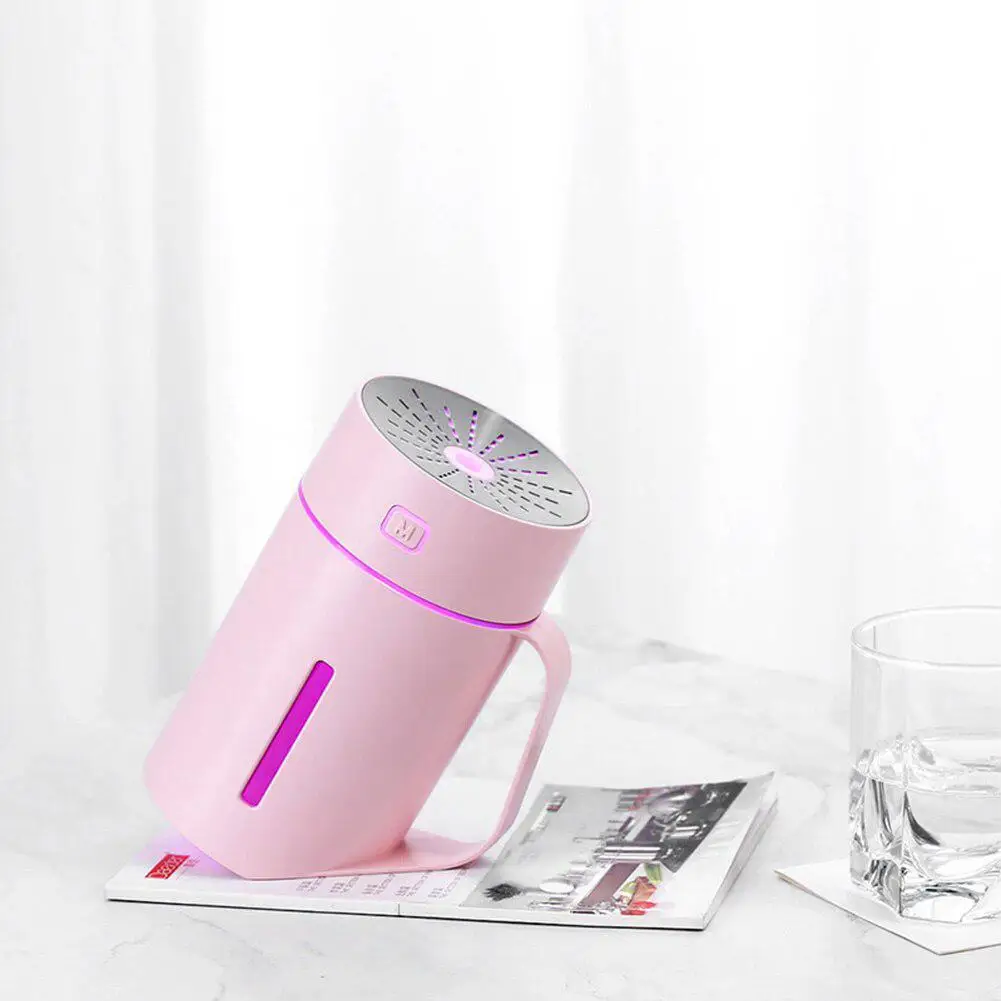 

420ml USB Charging Tabletop Air Humidifier for Home Car Office