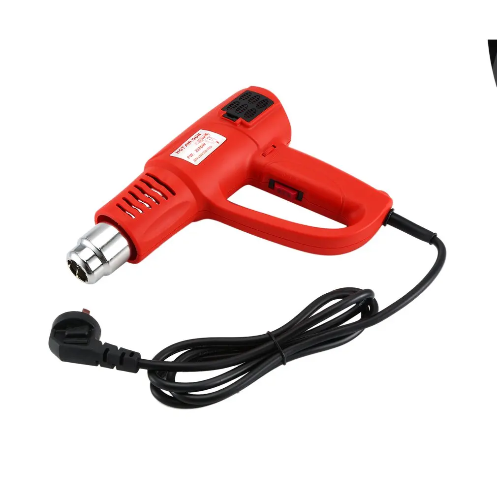 

2000W LCD Digital Electric Hot Air Gun Temperature Adjustable Heat Air Blower Shrink Paint Stripper Thermal Power tool