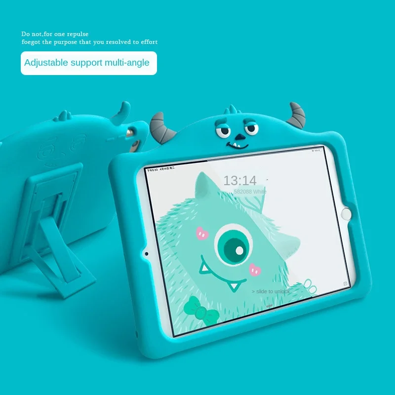 

For IPad Mini 1/2/3/4/5 Case Cute Cartoon Pattern Kids Cover for Ipad 2020 Pro 2018 Pro 11 Air 1/2/3 2017/18 Silicon Stand Case