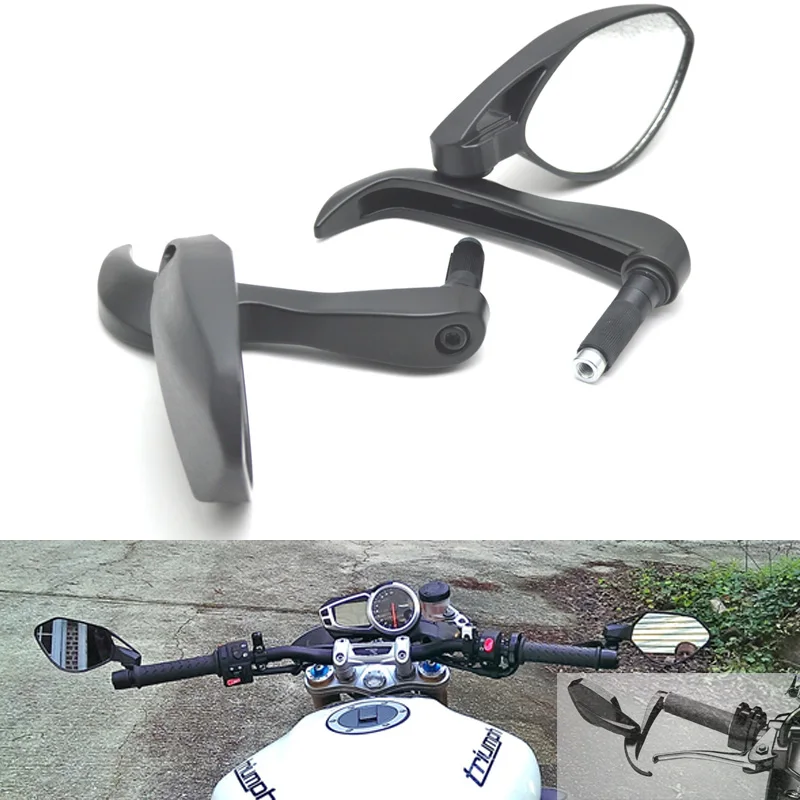 

For SFV650 GLADIUS GSX250R Motorcycle 22mm Motorcycle Hand Handguard Protection Brake Clutch Lever Pair Side Rear View Mirrors