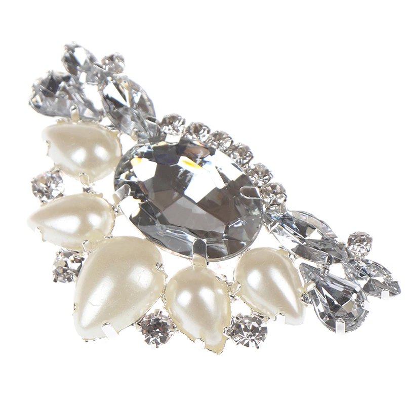 1PCS Elegant Fashion Shoe Clip Wedding Buckle Clips DIY Rhinestone Decoration Women High Heels Bag Dress Hat Shoe Accessories