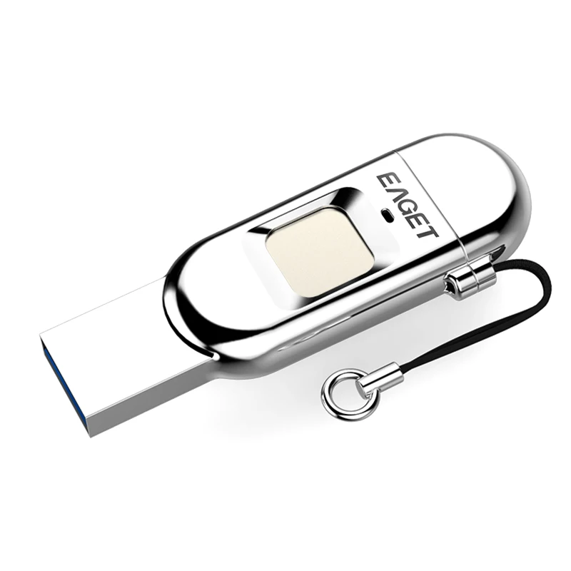 US $33.98 EAGET FU68 Fingerprint U Disk Data Encryption Accurate Recognition TypeC Interface USB Flash Disk HiSpeed USB30 64GB 128GB