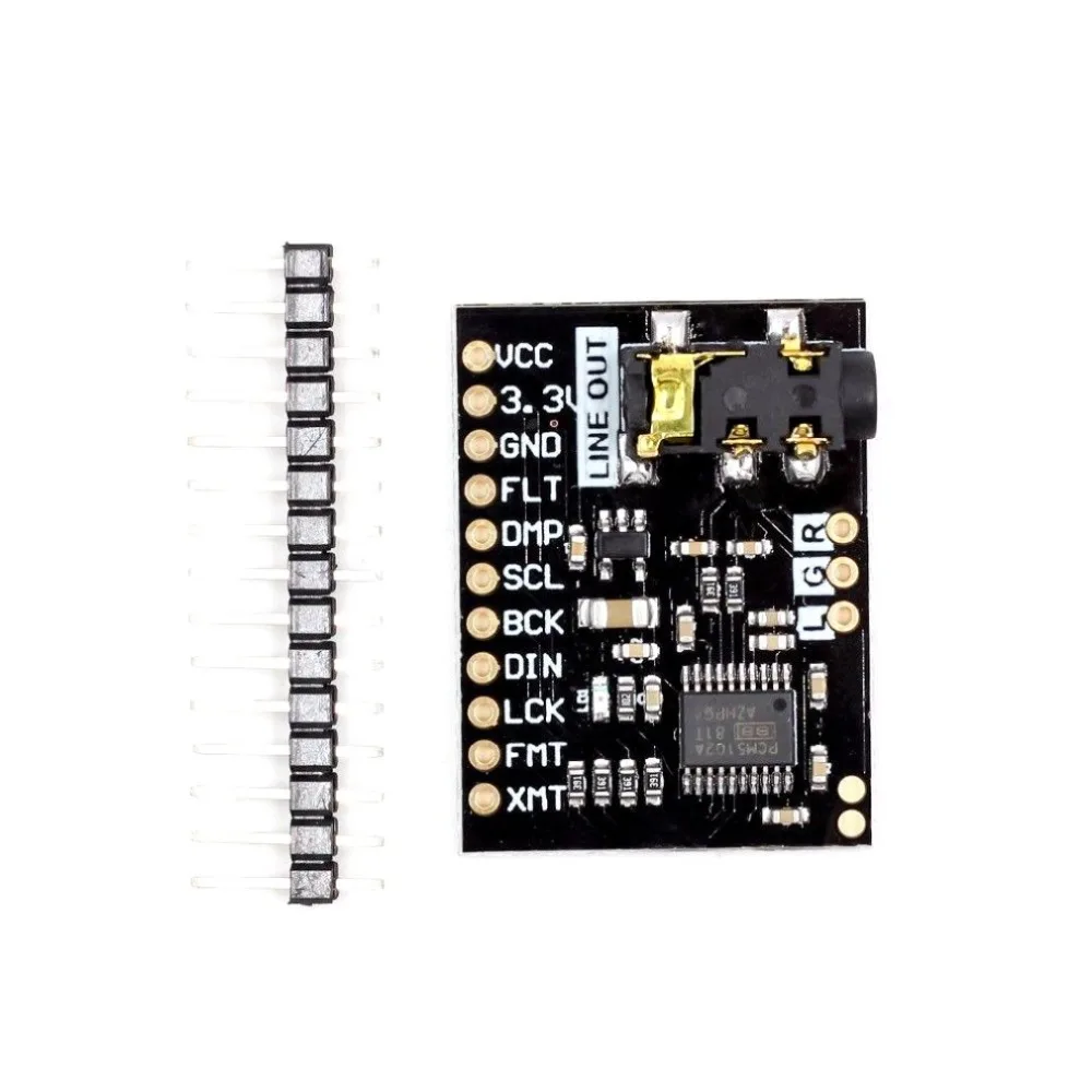 PCM5102A декодер DAC I2S 32bit плеер модуль за ES9023 PCM1794 Raspberry Pi стерео ВЦ модуль совестимая плата