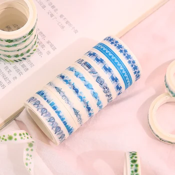

10 Pcs/Lot Lace Fine section washi tape diy decoration for scrapbooking masking tape adhesive tape