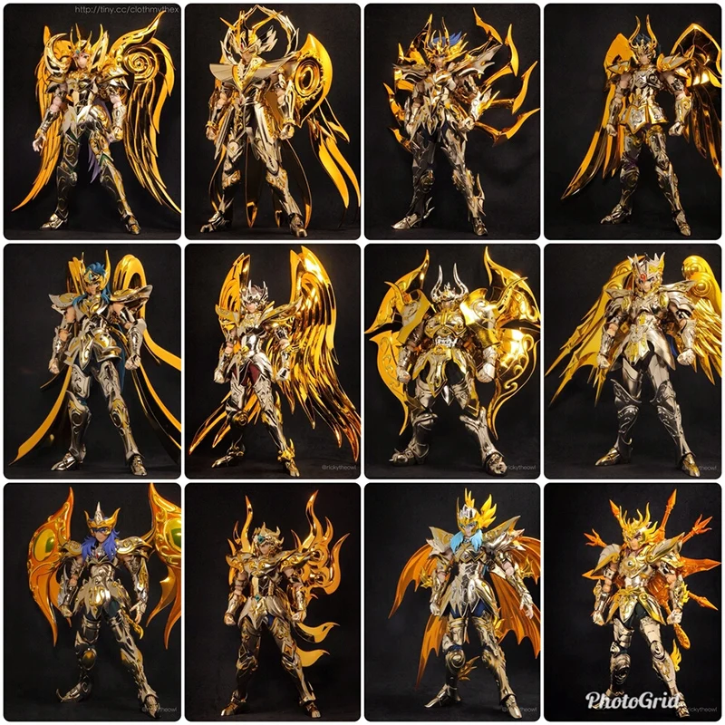 В наличии Ex Soul Of Gold Sog Saint Seiya металлическая броня миф тканевая экшн-фигурка