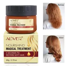 Волшебная маска для лечения волос, восстанавливающая повреждения, восстанавливающая мягкий Кератиновый Кондиционер для волос, типов и кожи головы, волосы для всех видов лечения R S9W2