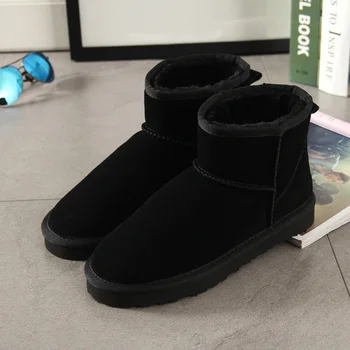 

2019 new Begocool Snow Boots for Women 100% Genuine Cow Suede Leather Australia Warm Winter Boots Shoes Cheap Sale dropship