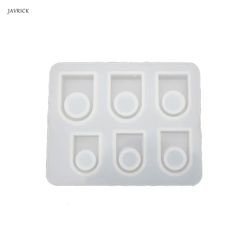

Jewelry UV Epoxy Mold Assorted Sizes Square Ring Mold DIY Rectangular Head Ring Jewelry Making US 7-12