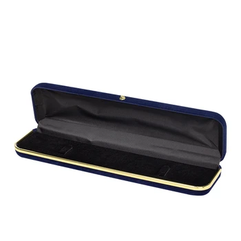 

Retro Fashion 2020 Bump Velvet packaging jewellery organizer With Decoration Gold Metal For Temperament lady