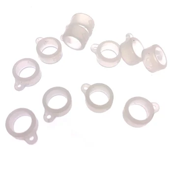 

100pcs 9mm Silicone Lanyard Vape Necklace Ring Band for Shisha Stick Puffs Vapor Hookah Disposable Electronic cigarette