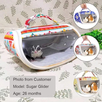 

Small Animal Carrier Bag Washable Outgoing Pouch Portable Breathable Small Animal Carrier Bag Easy Clean