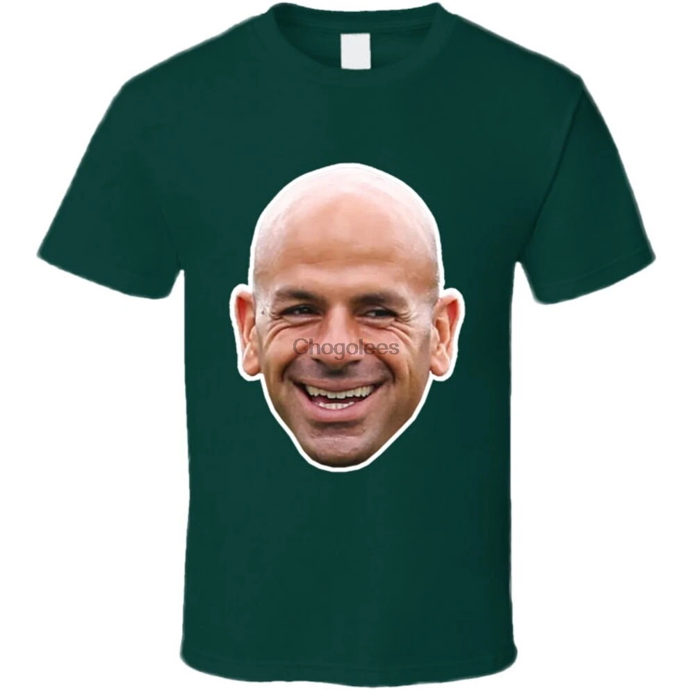 Футболка с эмблемой футбольного фаната Роберта Салеха Нью-Йорка |