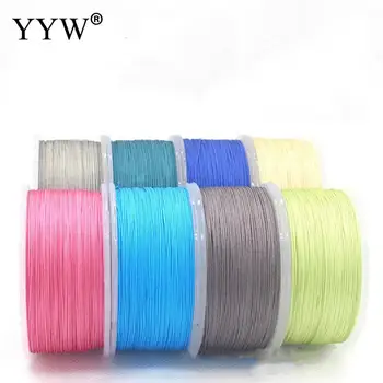 

0.4mm 100m/150m Chinese Knotting Silky Macrame Cord Mix Color Satin Beading Braided Shamballa String Thread Wholesale