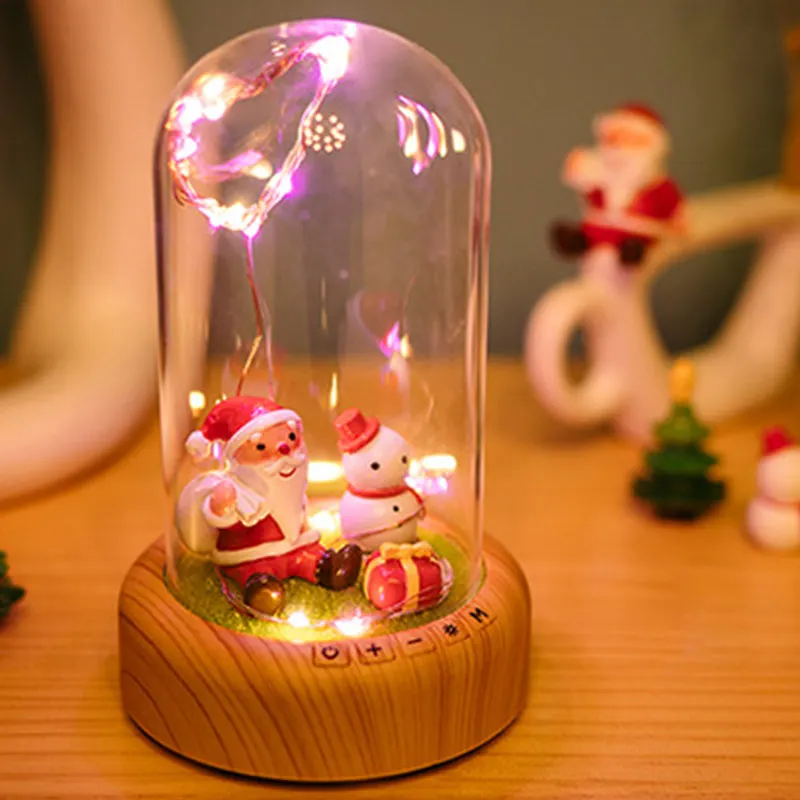 christmas Продукт Bluetooth динамик желая стример бутылка украшение лампа друзья подарок на день Святого Валентина Bluetooth звуковой светильник подарок I88 - Цвет абажура: christmas