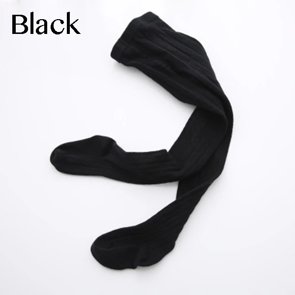 black 15 цветов, весенне-Осенние Колготки для маленьких девочек, танцевальные колготки для балета, Детские Чулочные изделия, колготки спортивные колготки Милые штаны, от 3 до 10 лет - Цвет: black