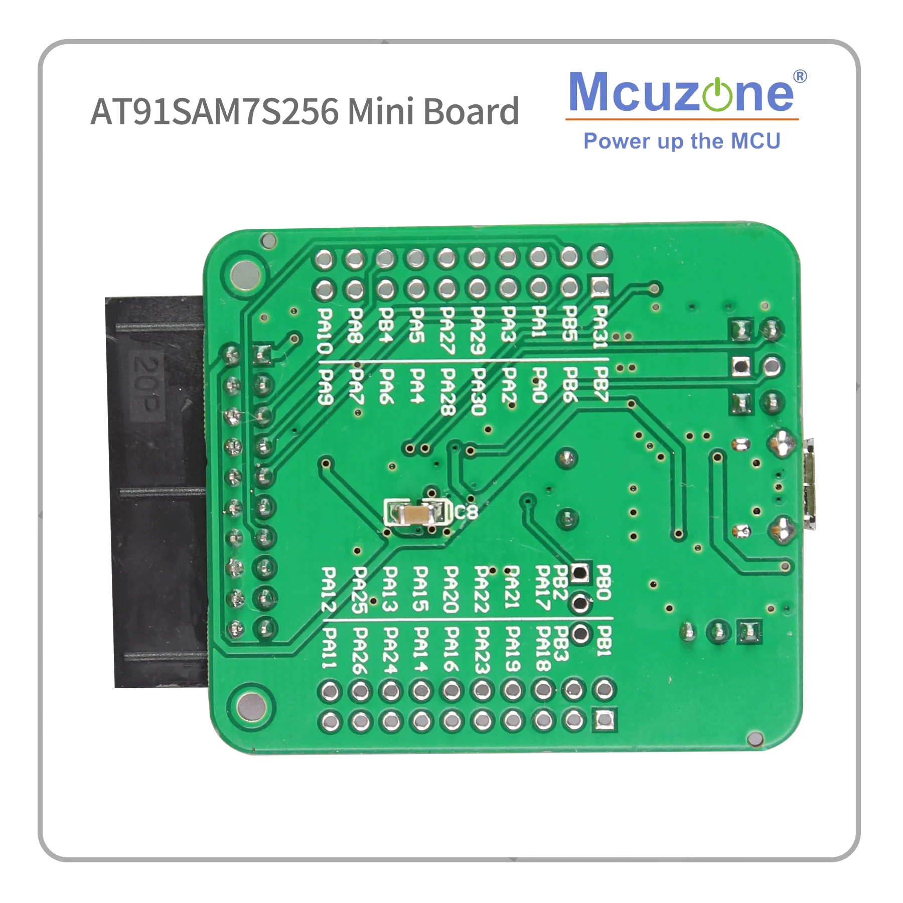 AT91SAM7S256 мини-плата(комплект разработки ARM7) 7S256 SAM7S256