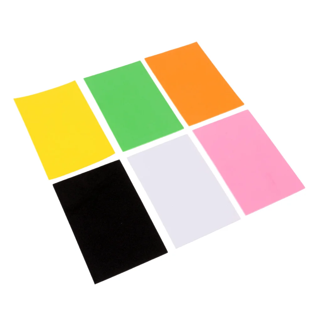 12Pcs Fly Tying EVA Foam Sheet Fly Tying Materials Crafts for Fly Fishing