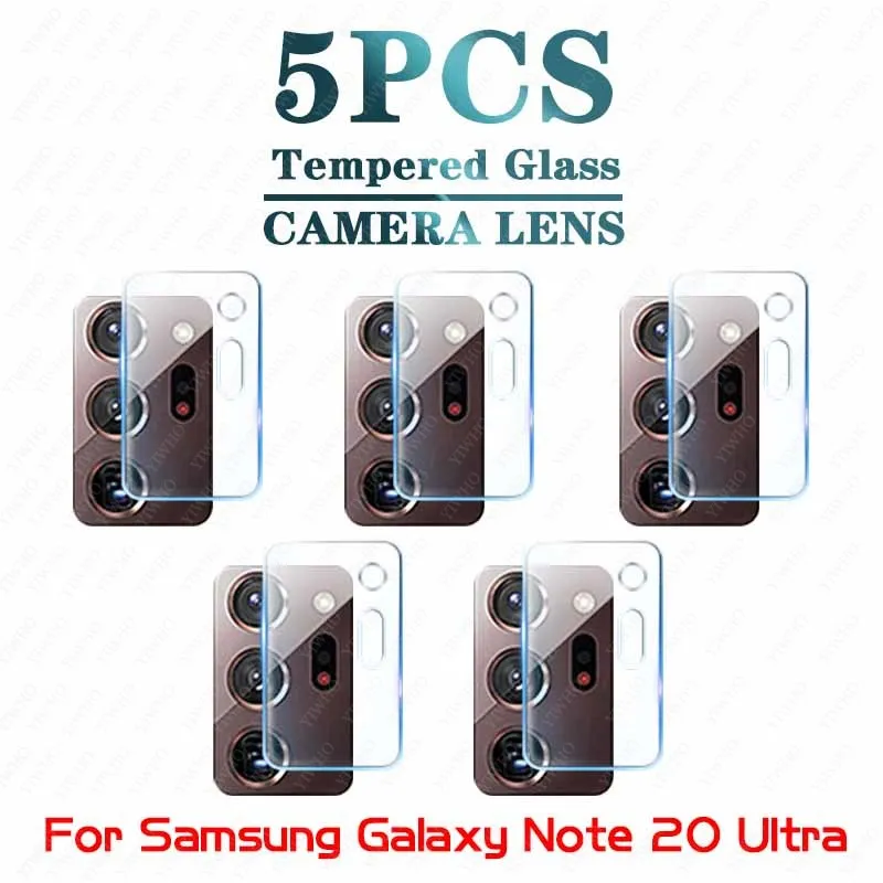 5pcs Protective Glass For Samsung Galaxy S20 FE Glass Camera Protector On For Samsung S20FE Safety Front Screen Tempered Film mobile protector Screen Protectors