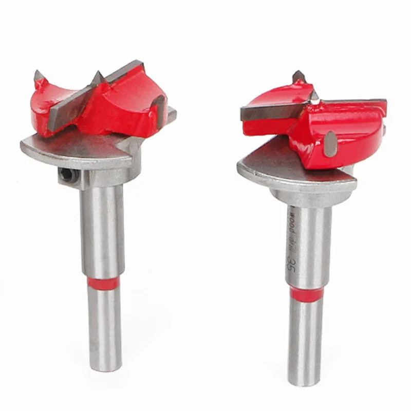 

UCHEER 1pcs Forstner Auger Drill Bit Dia15/20/25/30/35mm Wood Cutter Hex Wrench Woodworking Hole Saw For Power Tools