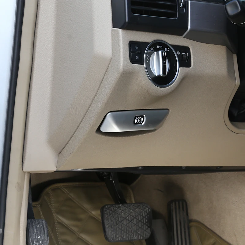 Для Mercedes-Benz GLK X204 c-класс W204 2008- e-класс W212 электронный ручной тормоз P Файл декоративная крышка автомобильные аксессуары