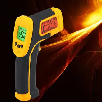

Handheld Non-contact Industrial Infrared Thermometer High Precision Electronic Thermometer Temperature Measuring Gun