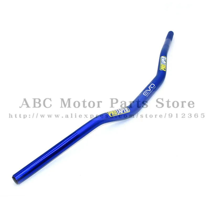 Blue PRO Руль 1-1/" бар грязи питбайк Мотокросс Мотоцикл Ручка Бар 810 мм длина 28,5 мм Центр для KTM KLX CRF YZF ATV QUAD - Цвет: Blue PRO