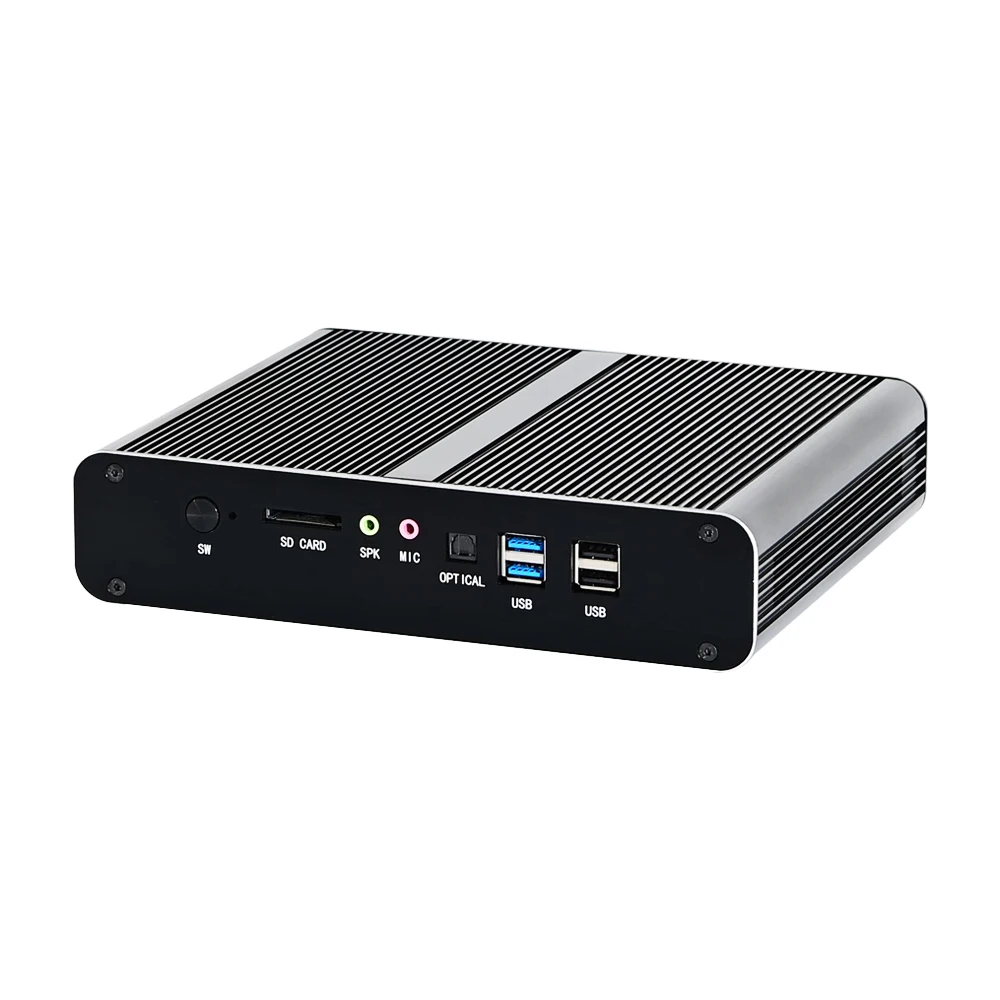 Игровой мини компьютер Core I5 1035G4 I7 1065G7 Iris 940 Windows 10 Pro 4K 2xHDMI 2xLAN 4G портативный нм|Мини